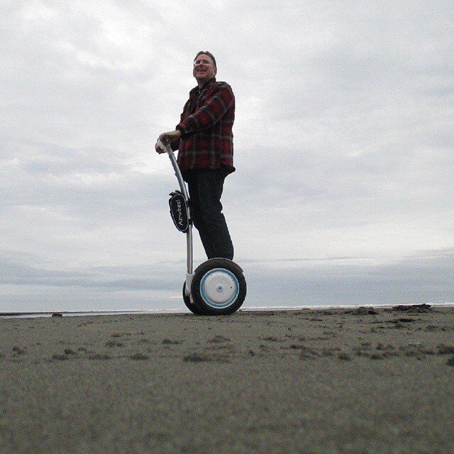 Airwheel, auto equilibrio eléctrico monociclo, scooter