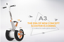 Airwheel самобалансирующейся электрический скутер A3, лучший транспорт галопом на кампусе